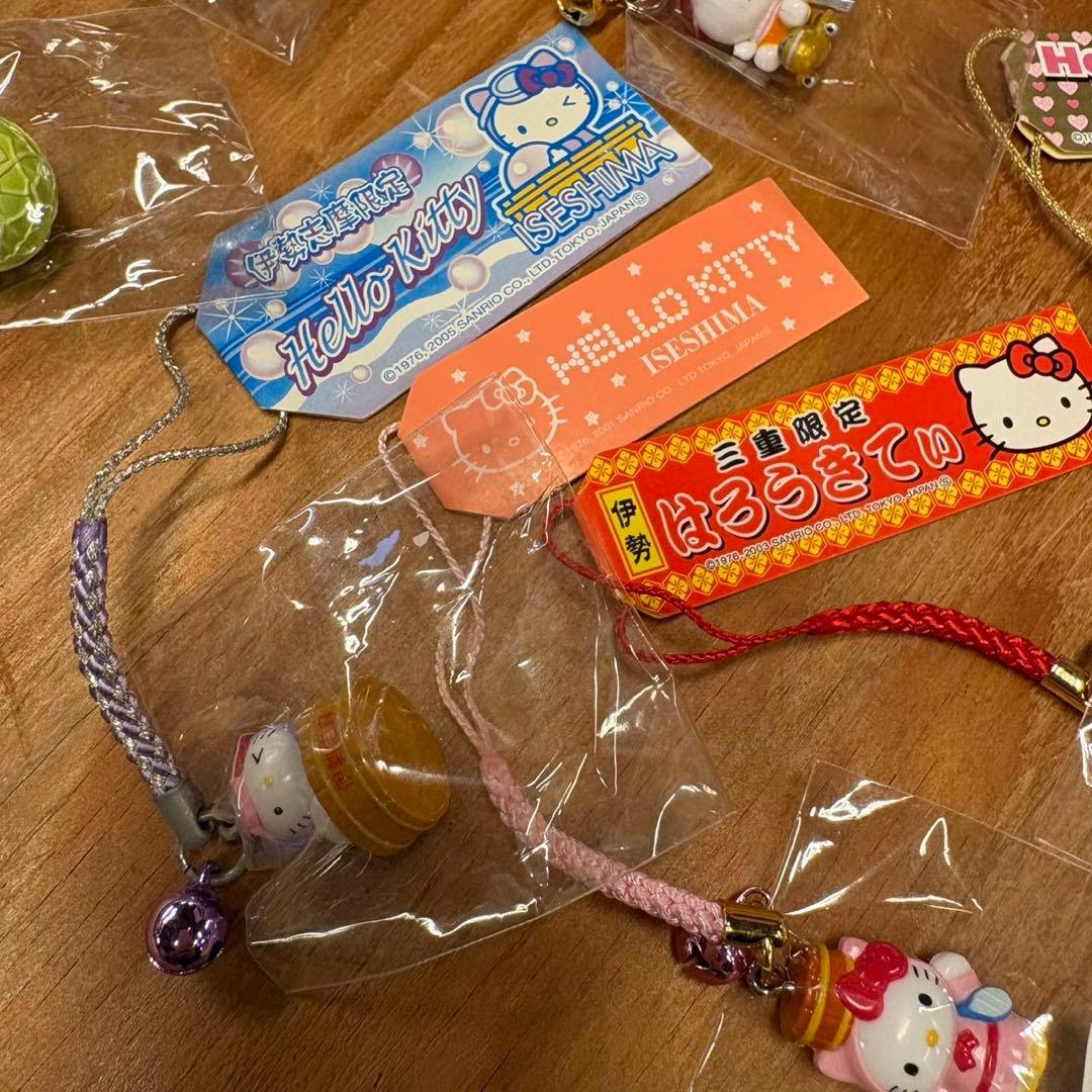 ハローキティ 愛知 三重 県内 限定 ご当地ストラップ 12個 セット
