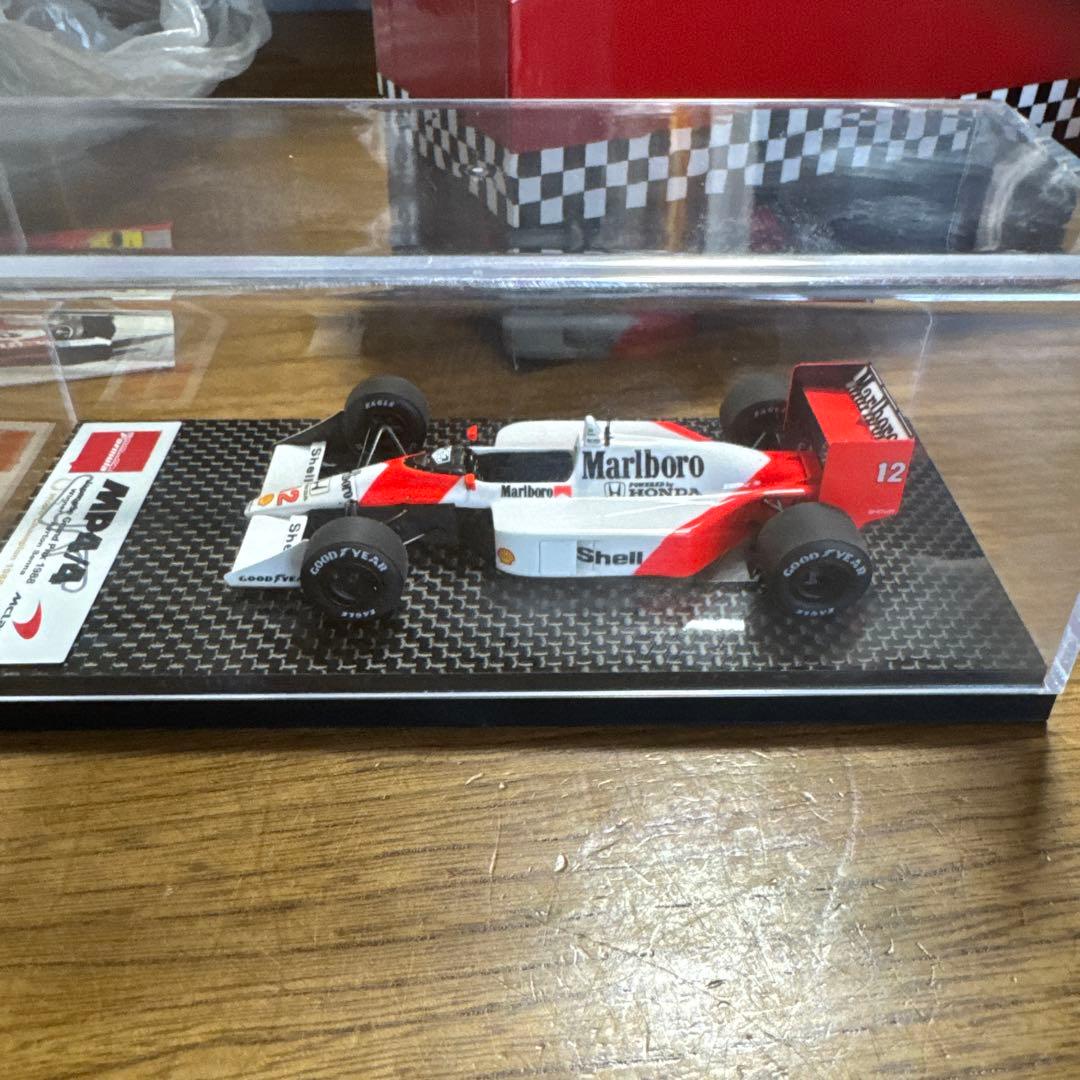 ミニカー makeup Ferrari 312 B & McLaren MP4/4