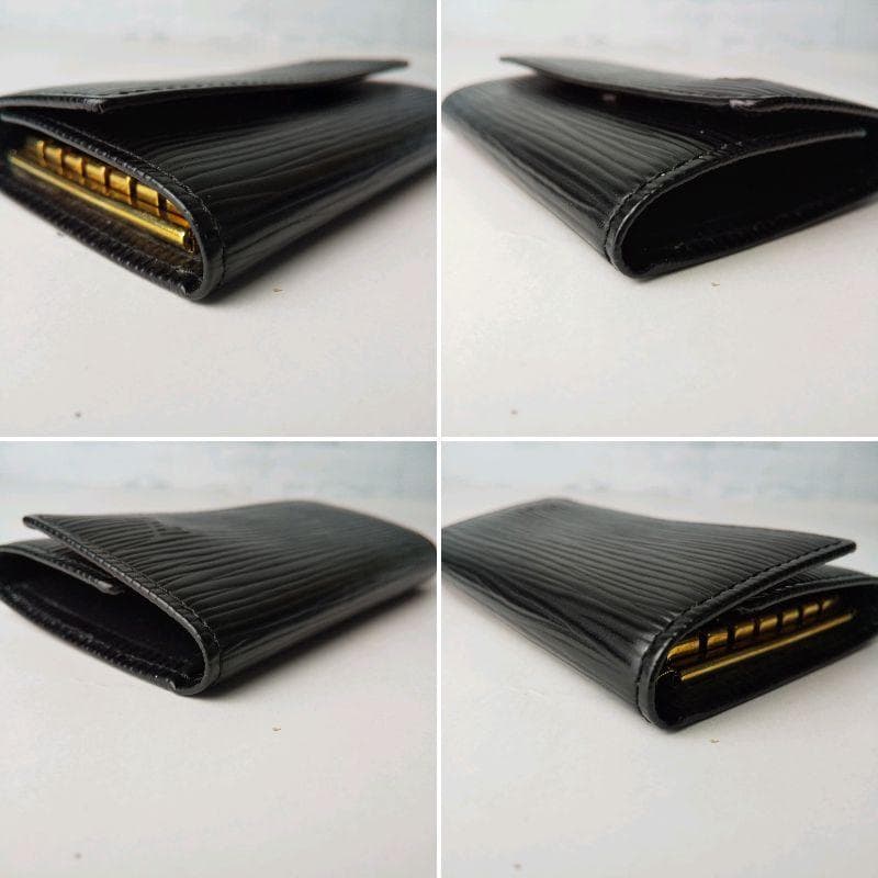 【箱付き】LOUIS VUITTON エピ ミュルティクレ ブラック キーケース