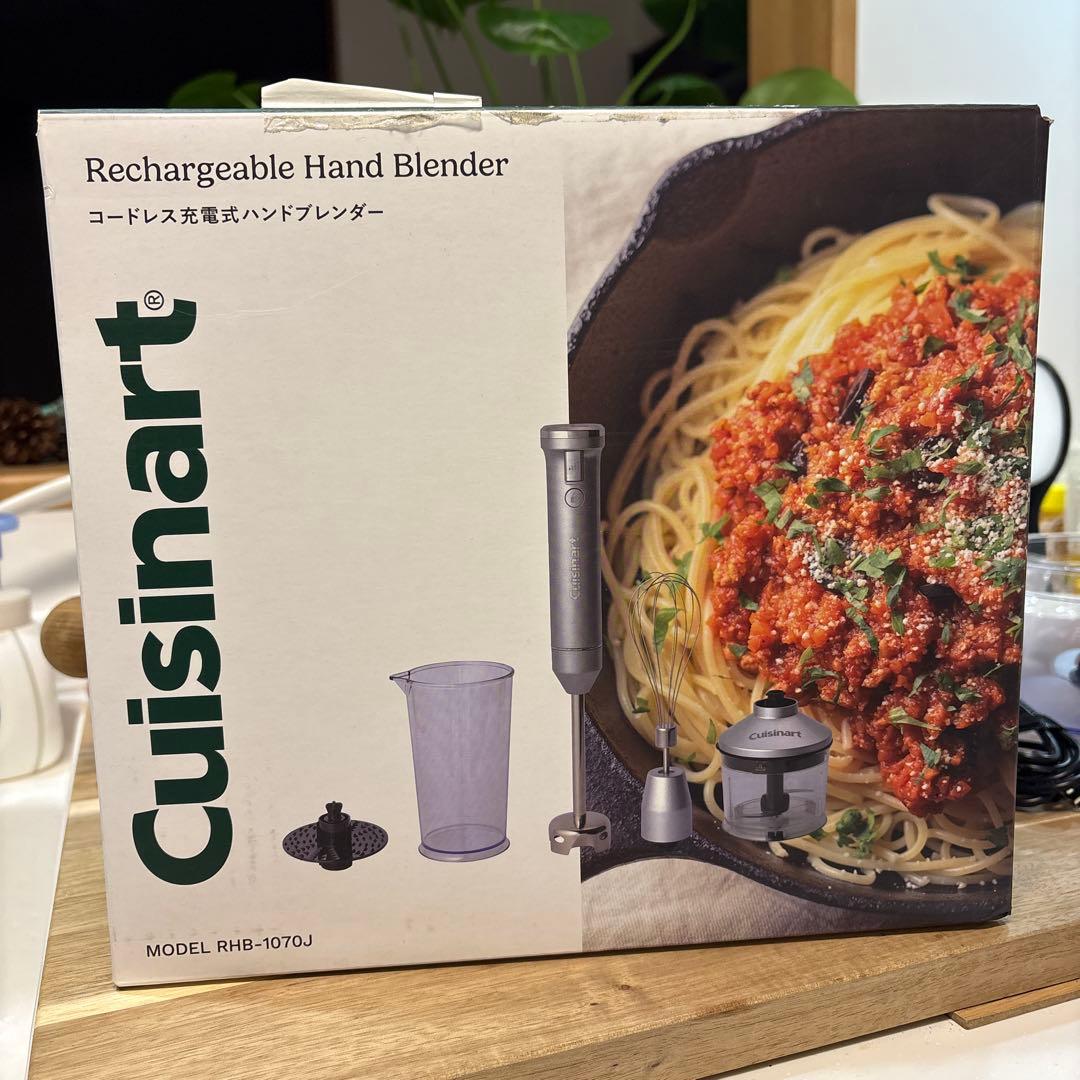 Cuisinart 充電式　コードレス　ハンドブレンダー RHB-1070J