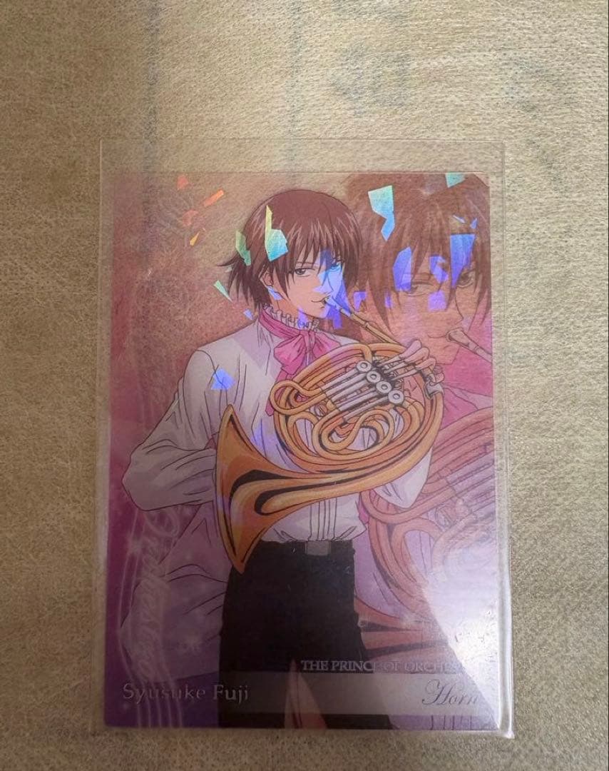 裕*様 【当時物】テニスの王子様　不二周助　シャイニングクリアカード　缶バッジ