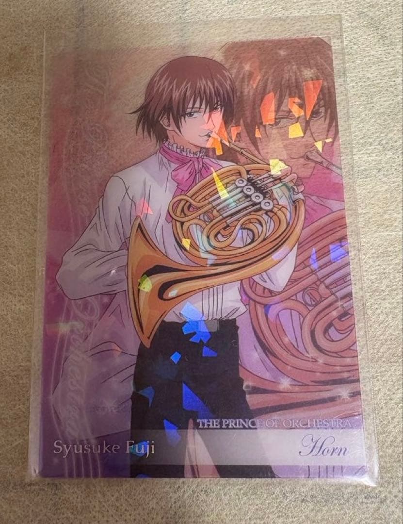 裕*様 【当時物】テニスの王子様　不二周助　シャイニングクリアカード　缶バッジ