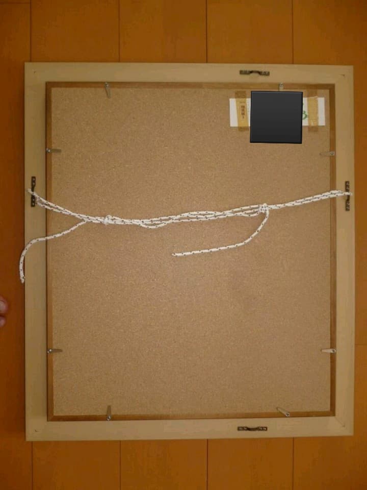 「帆船」油絵　原画（肉筆）F10額付き