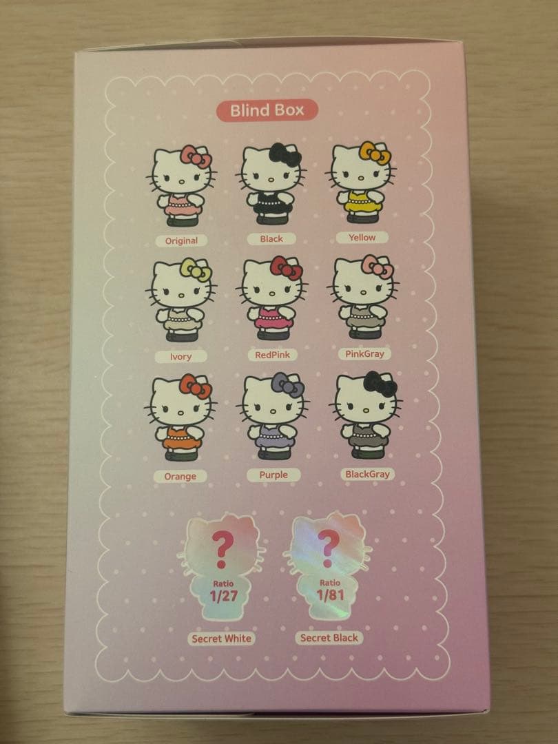 BLACKPINK JISOO ジス ハローキティ コラボ シークレットブラック