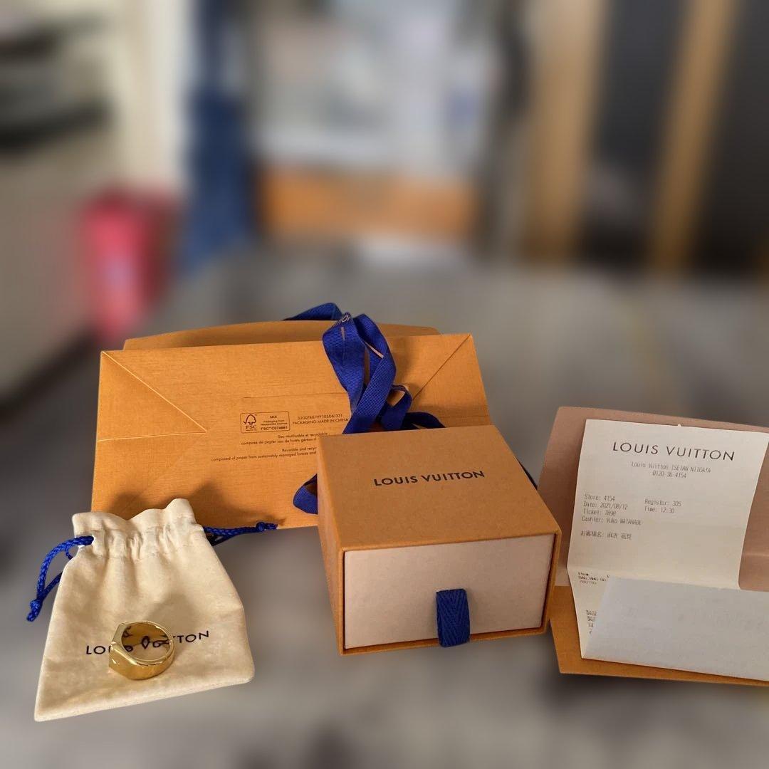 LOUIS VUITTON シグネットリング　モノグラム型番M80170