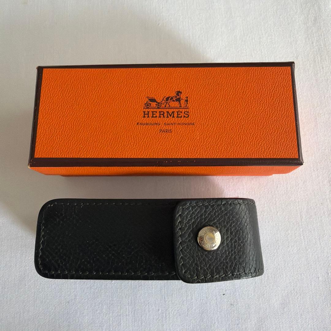 週末セール❣️エルメス ガムケース 印鑑ケース ブラック