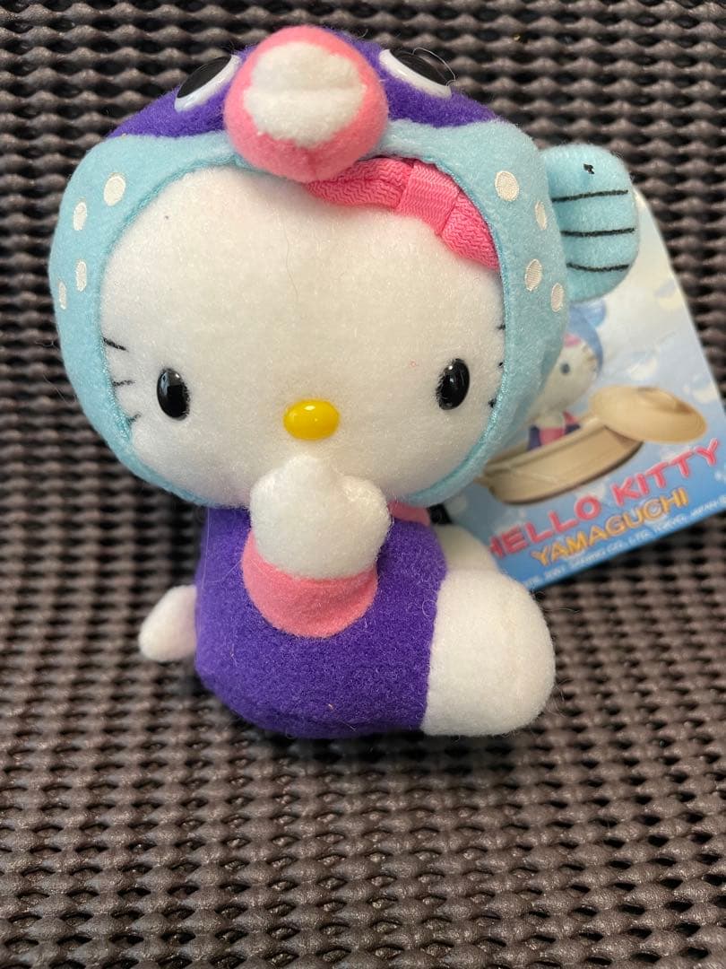 山口限定 ご当地 ハローキティ ふぐ ぬいぐるみ