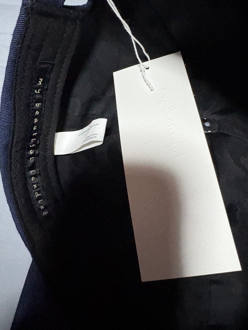 帽子 my beautiful landlet BASEBALL LOGO CAP