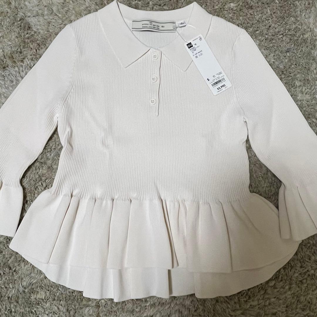 【sui ca】GU リブポロセーター by rokh ロク　2点おまとめ