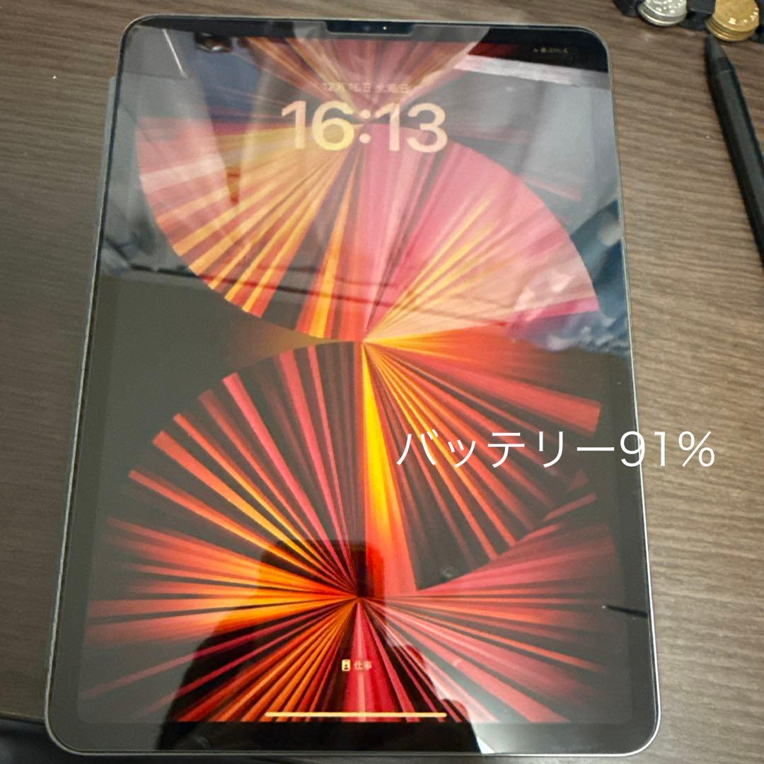 2021 Apple iPad Pro 128GB 11インチ(第三世代)91%