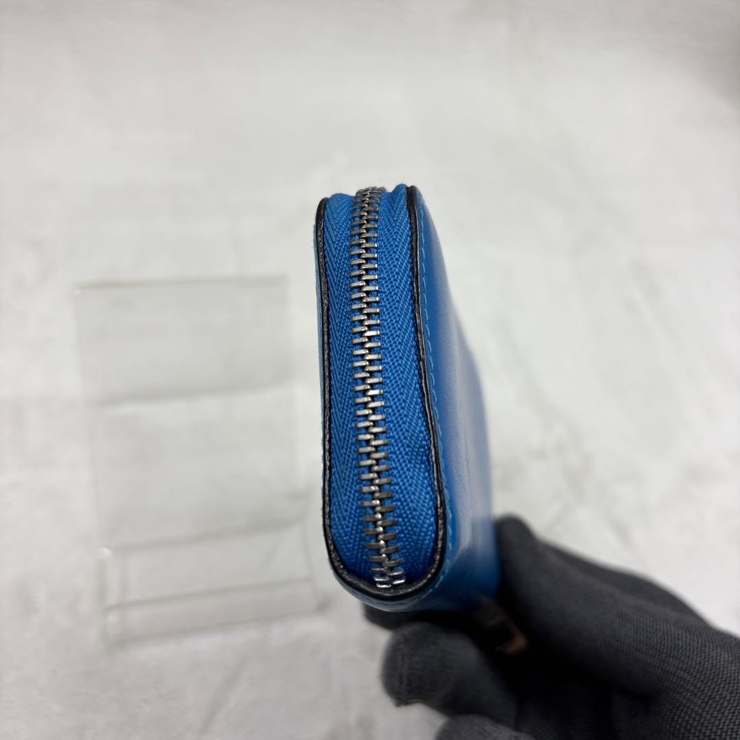 LOEWE ロエベ アナグラム ラウンドファスナー 型押し 財布 ミニ財布