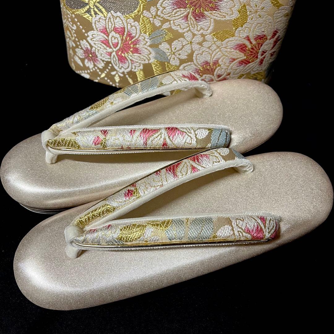 草履バッグセット■新品■新作■厚底■帯地■振袖フルセット振袖一式■７８４