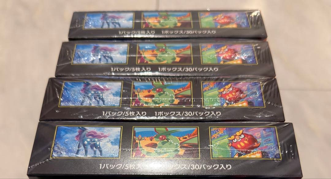 新品 未開封 ポケモンカード インフェルノX 4BOX シュリンク付