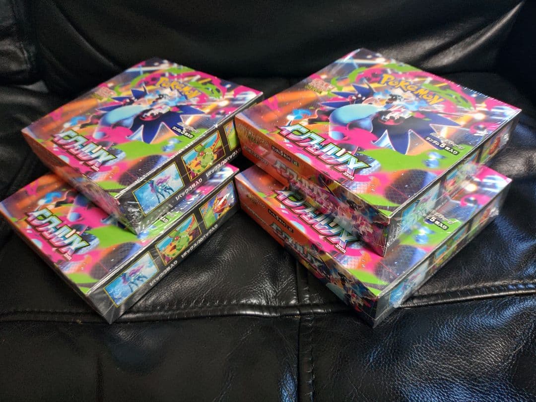 【新品未開封】ポケモンカードゲーム インフェルノX 4BOX シュリンク付き