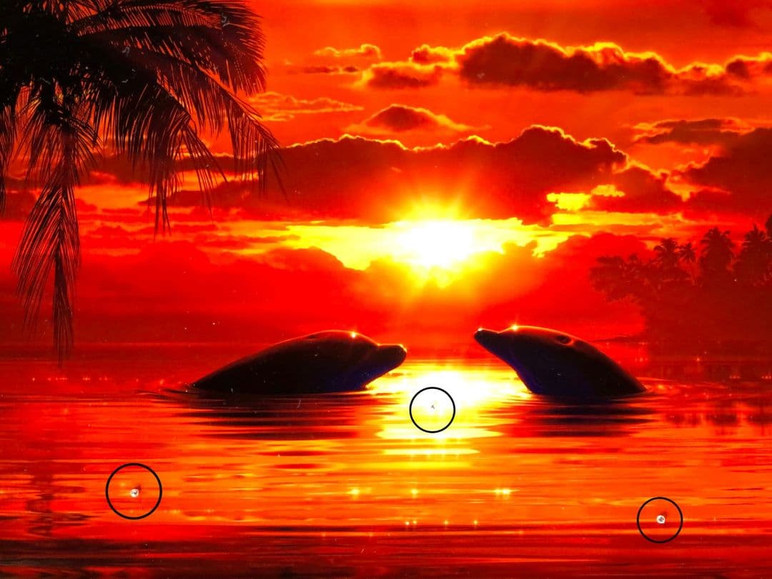 【未使用検品のみ】ダイヤ付き版画 ラッセン エンドレスパッション(S)