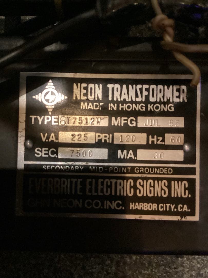 Budweiser ネオン看板 ヴィンテージ