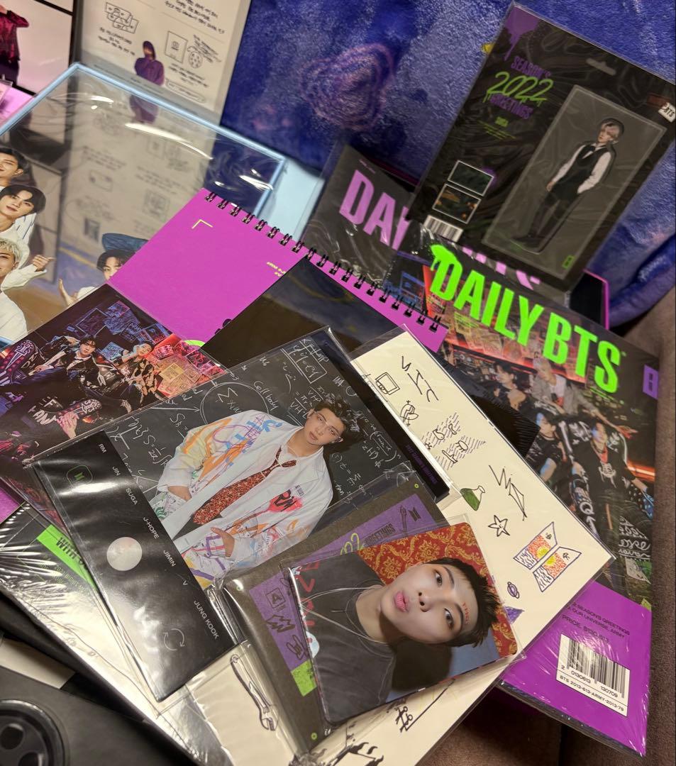 【パケ無300引】BTS ZIP MARCH BOX シーグリ　サマパケ　セット