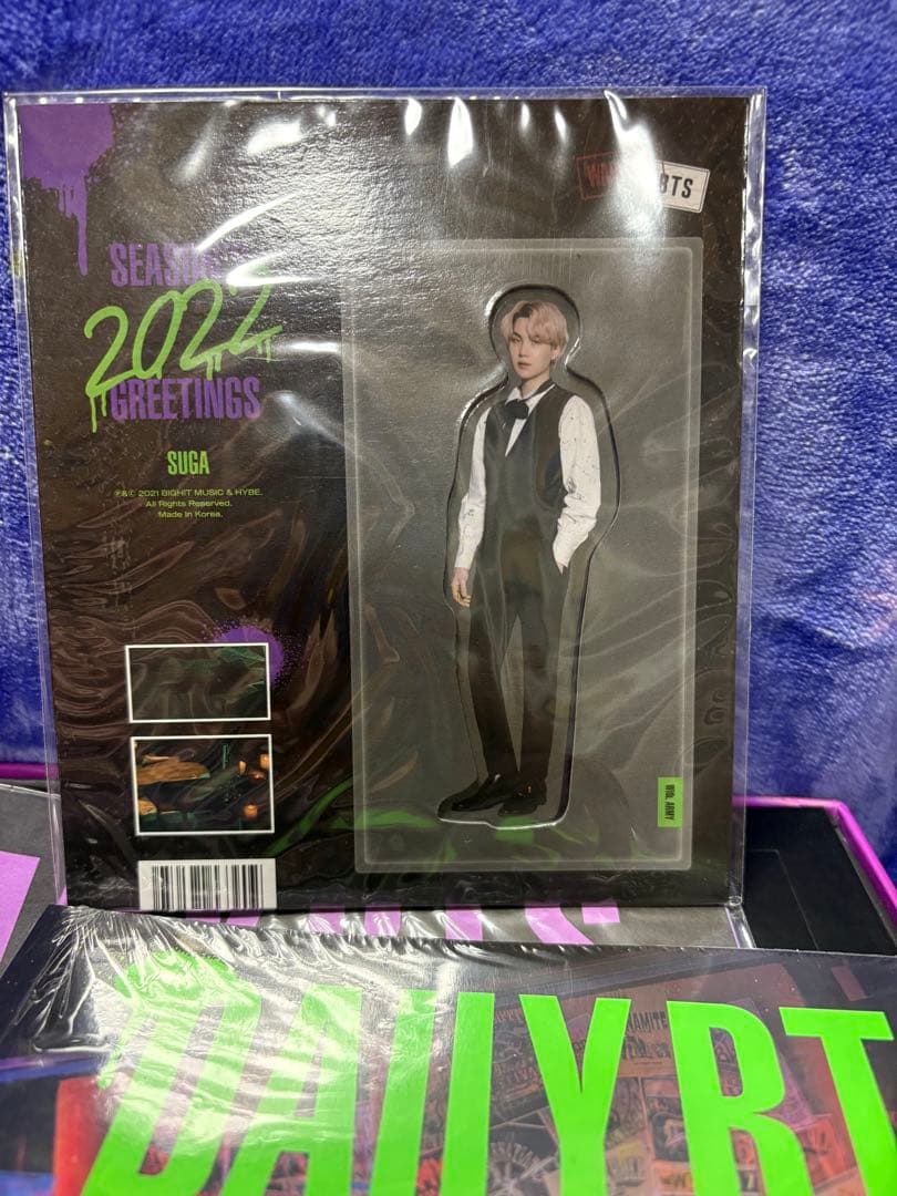 【パケ無300引】BTS ZIP MARCH BOX シーグリ　サマパケ　セット