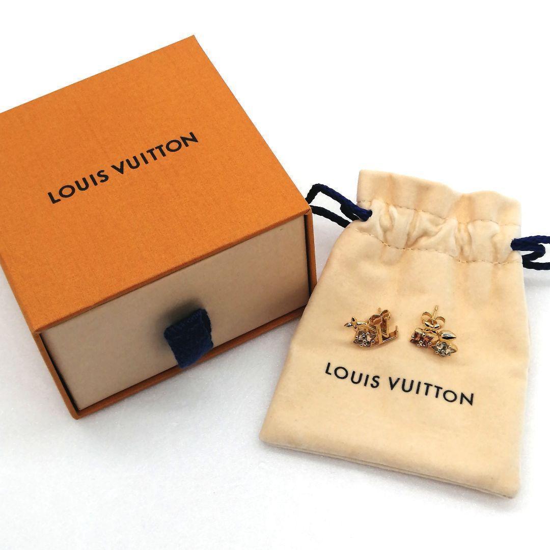極美品✨ ルイヴィトン　ブルック ドレイユ ピュス ルルグラム　ピアス　付属品