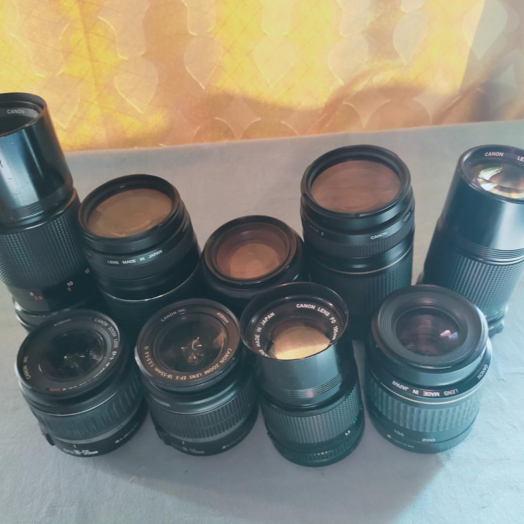ジャンク　canon キャノン レンズセット EF EFS