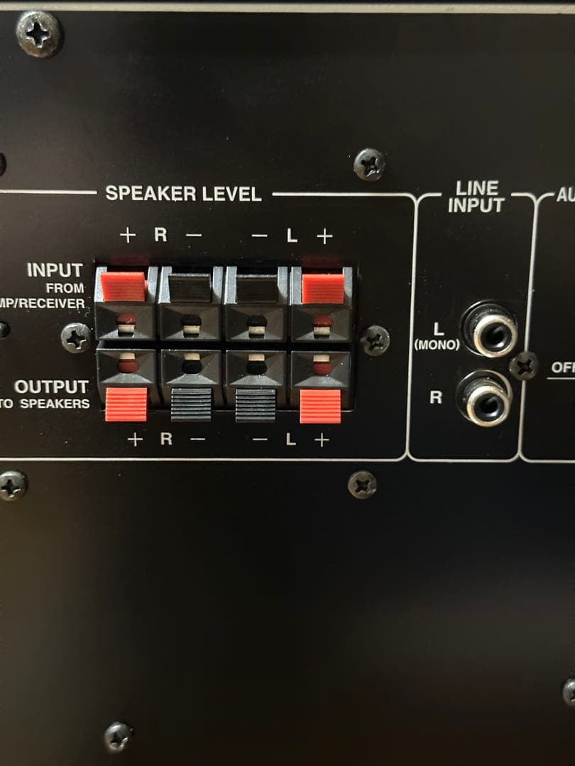 【状態動作良好】ONKYO サブウーファー SL-307