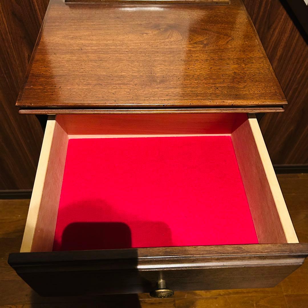 【良品】 コスガ 英国アンティークスタイル 花台 電話台