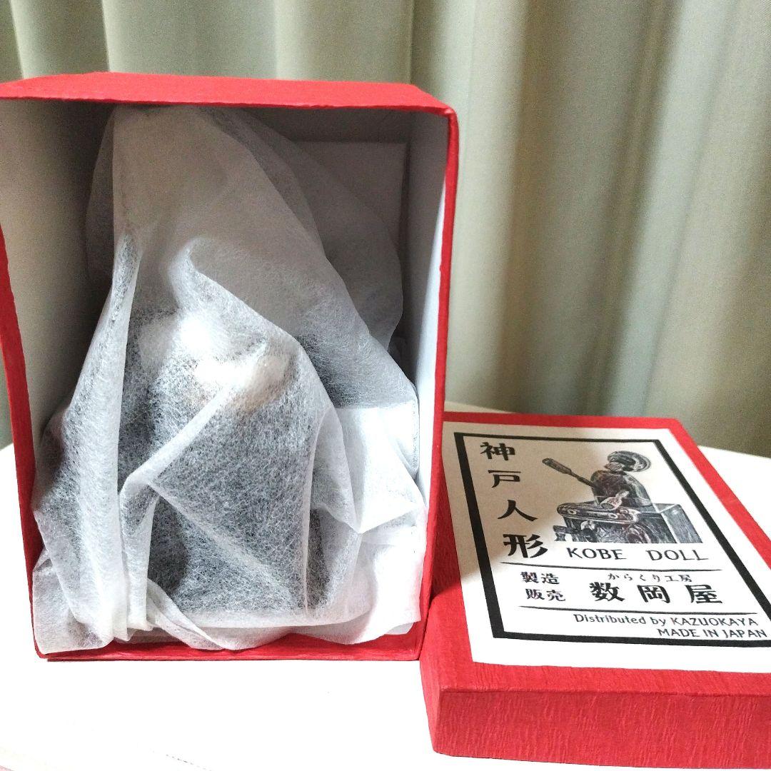 【新品未使用品】〘郷土玩具〙神戸カラクリ人形 木製