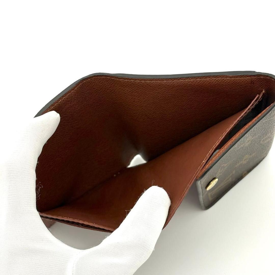 ルイヴィトン 折財布 モノグラム ポルトフォイユ アナイス 茶 ブラウン2505