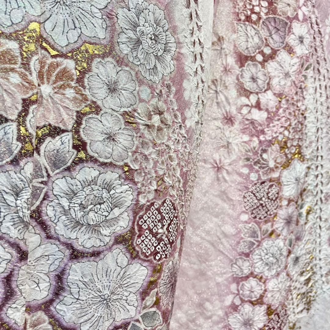 振袖フルセット■辻が花■花絞り■関芳新品オーダー■正絹■成人式振り袖