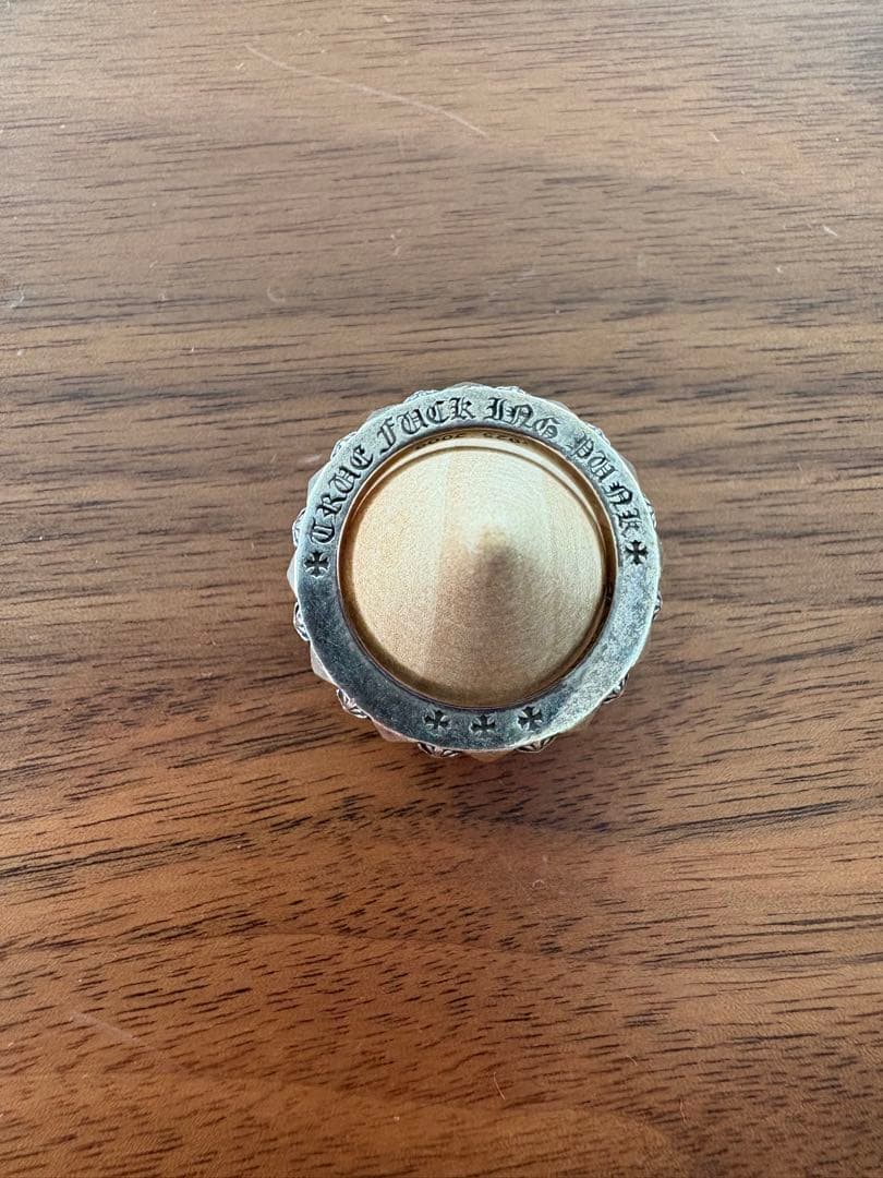 クロムハーツ トゥルーファッキンパンクシルバーリング17号シルバー925 TFP