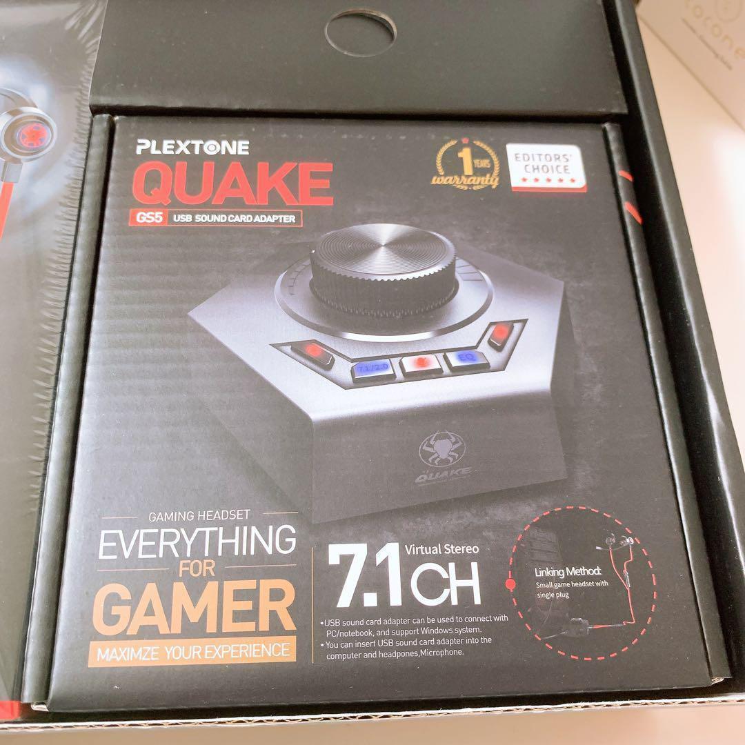 PLEXTONE 有線制御 イヤホンゲーム DSP サウンドプロセッサ