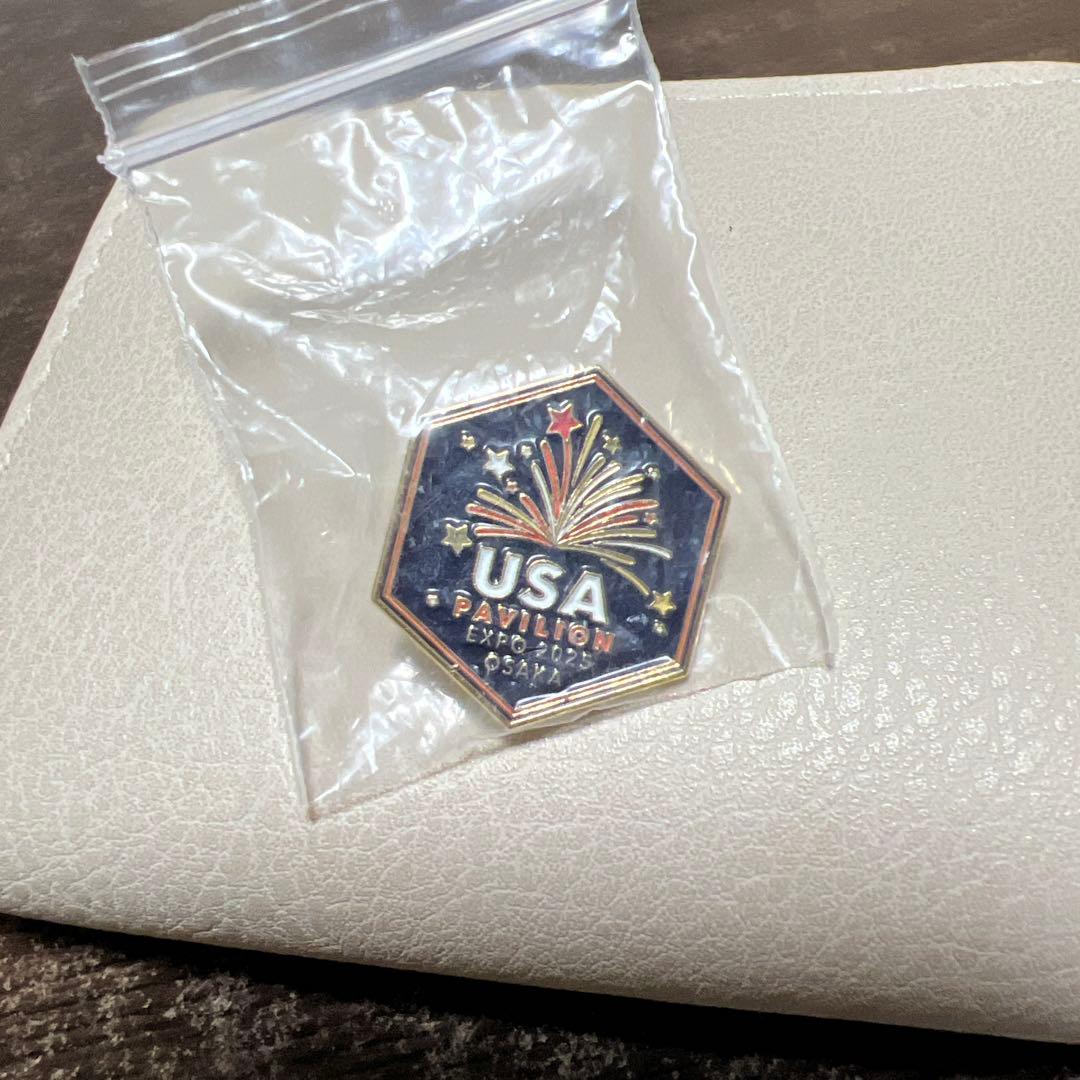 USA EXPEDITION 六角形ピンバッジ(非売品)