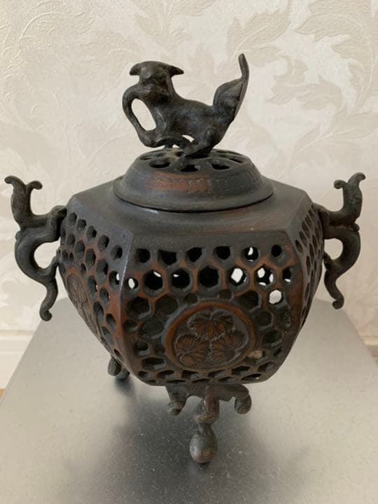 香炉　アンティーク　骨董品