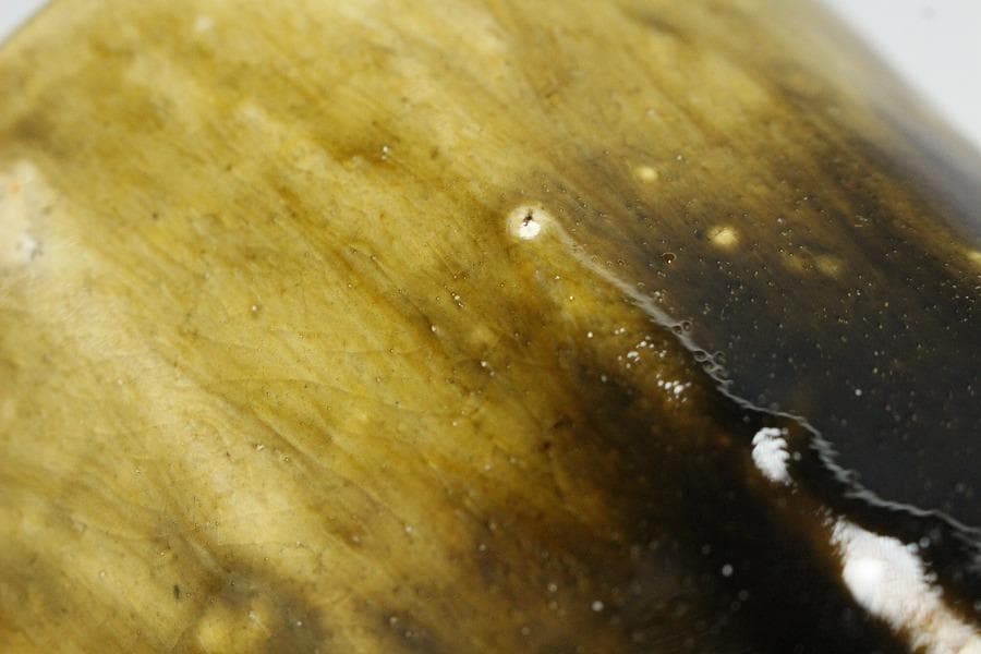 茶道具 高取焼 杵形 花入 銘 閑居 書付 表千家(K-YC555)