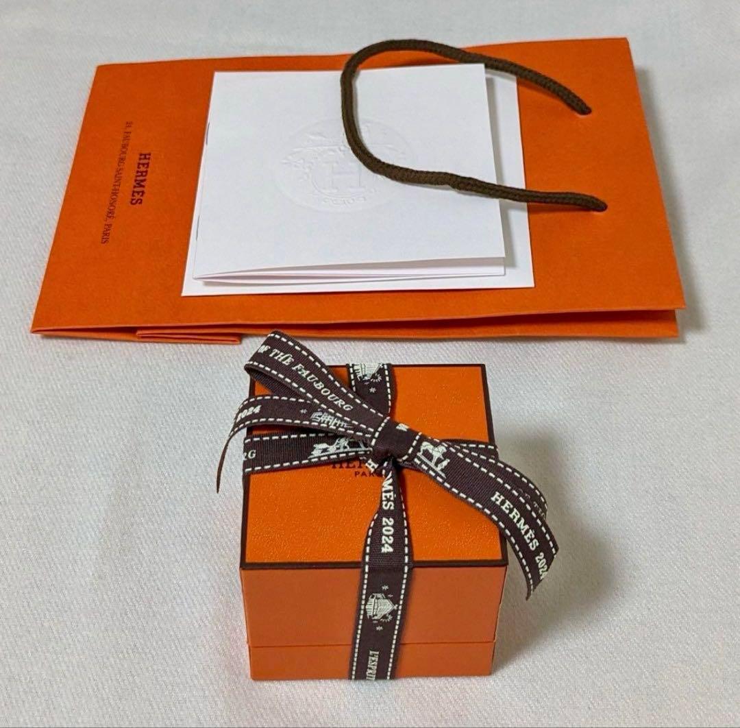 エルメス HERMES オスモズ リング GM 【57】 17号