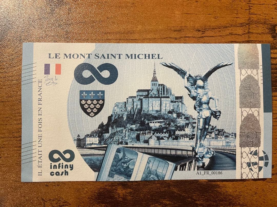 0ユーロ札　5枚セット