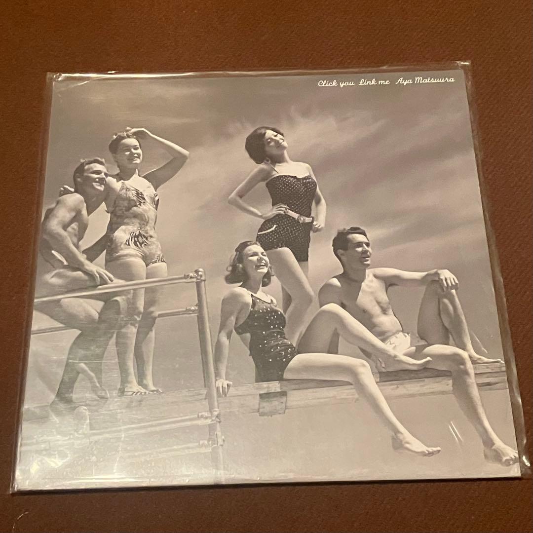 松浦亜弥★Click you Link me★LPアナログレコード
