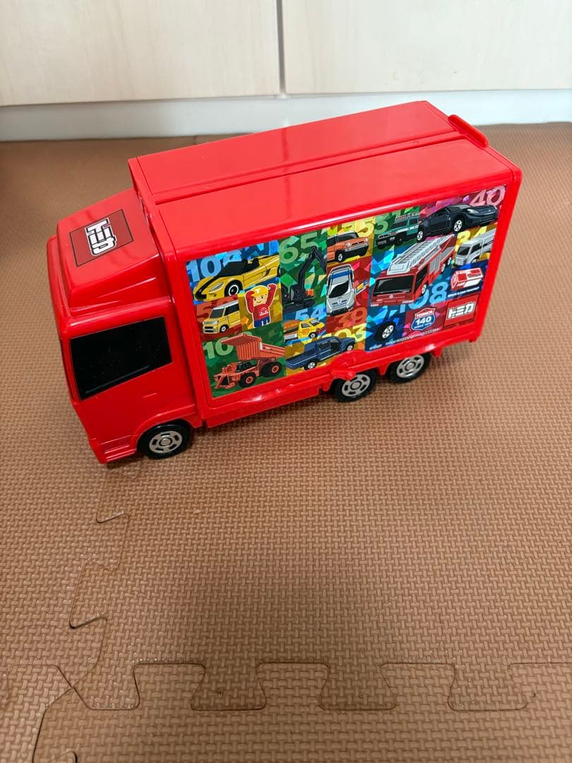 トミカまとめ売り　ケース付き　37台　ロングトミカ