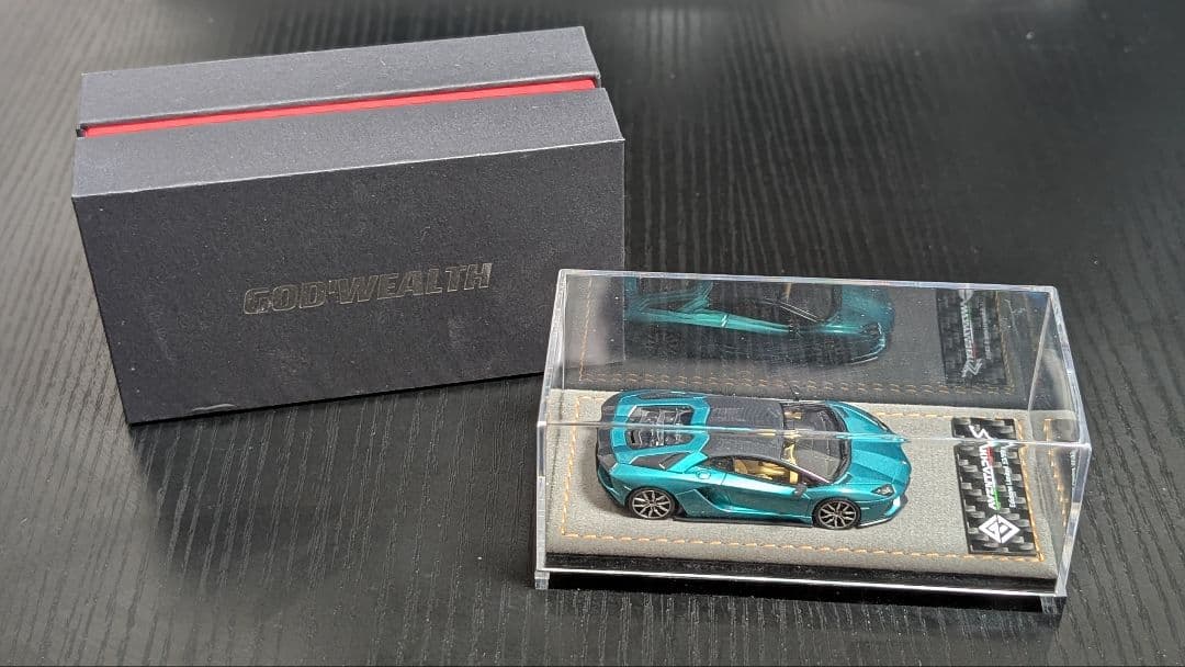 1/64 GW ランボルギーニ アヴェンタドール S LP740-4 緑