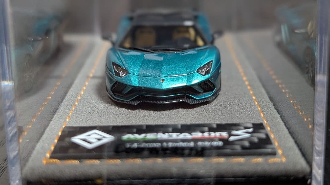 1/64 GW ランボルギーニ アヴェンタドール S LP740-4 緑