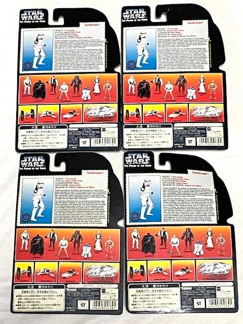 ☆スターウォーズ POTFレッド 国内版11種類23体セットTHXカード付6体込