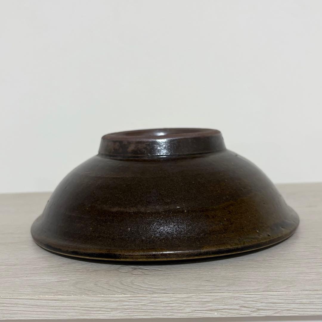 工芸品 Antique Tsuboya-yaki Fish Plate Okinawa