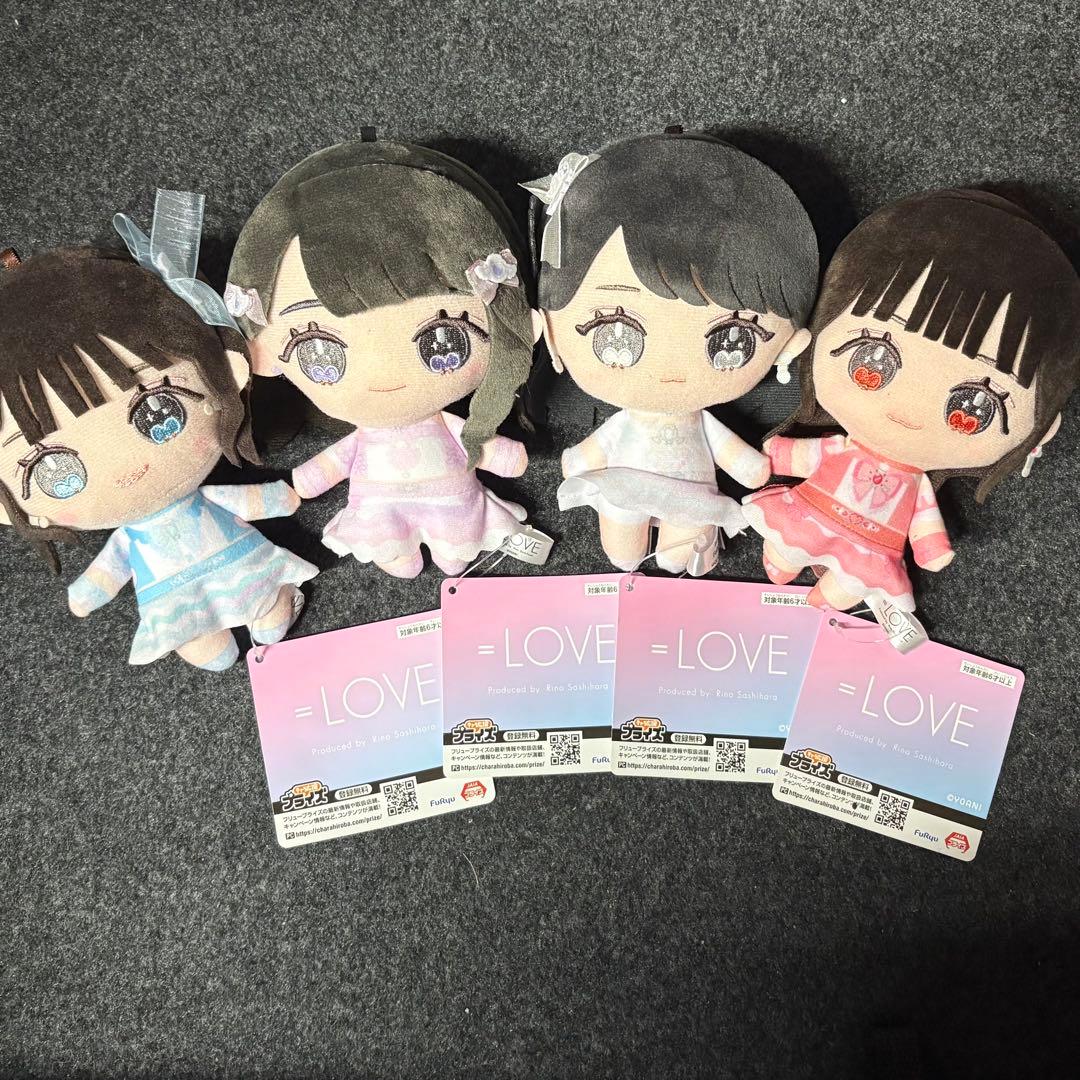 =LOVE イコラブ 佐々木舞香 大谷映美里 髙松瞳 音嶋莉沙 ぬいぐるみ
