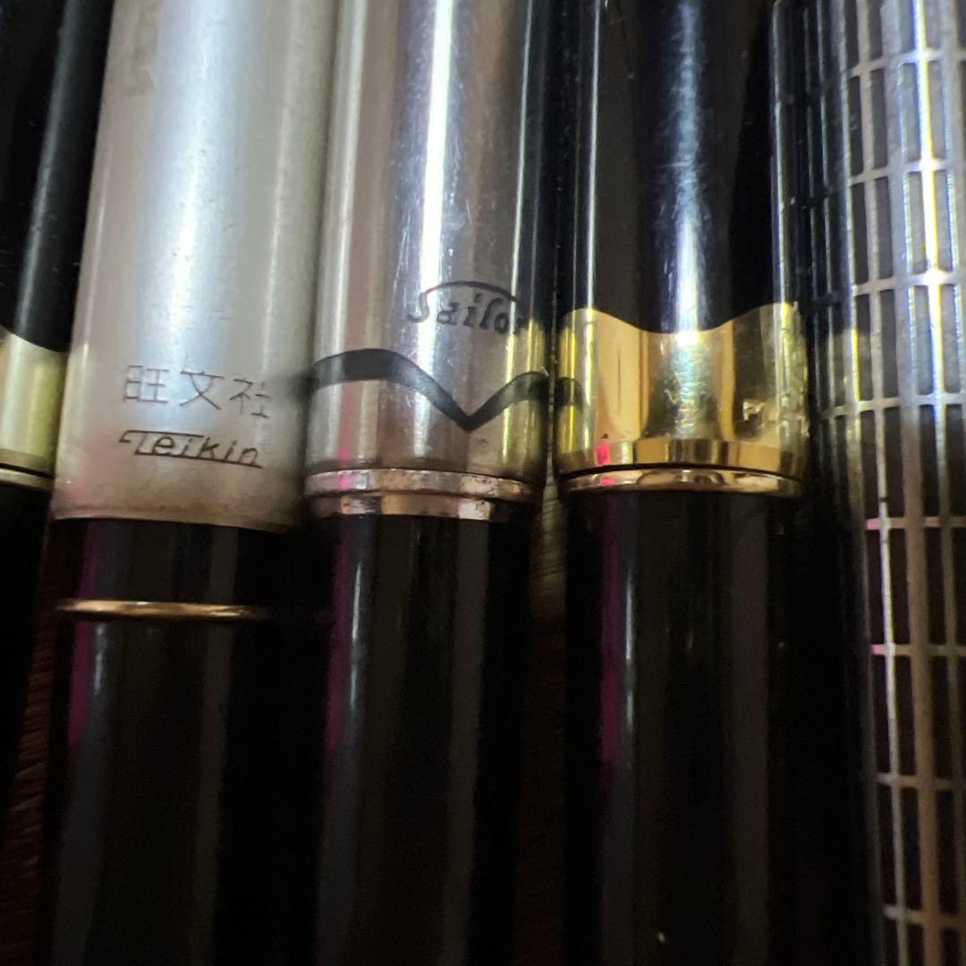 k18 万年筆　文房具　6本セット　k18wg