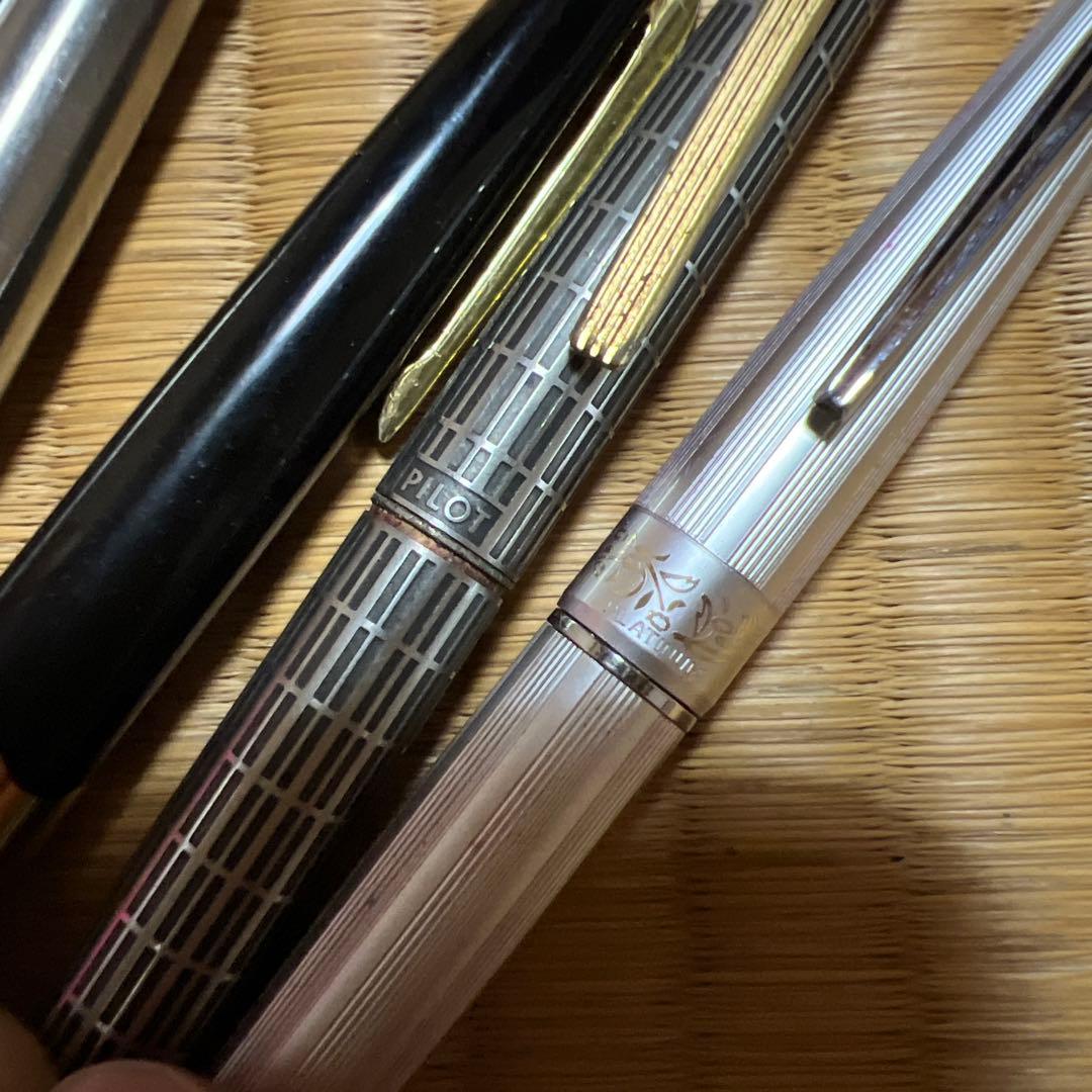 k18 万年筆　文房具　6本セット　k18wg