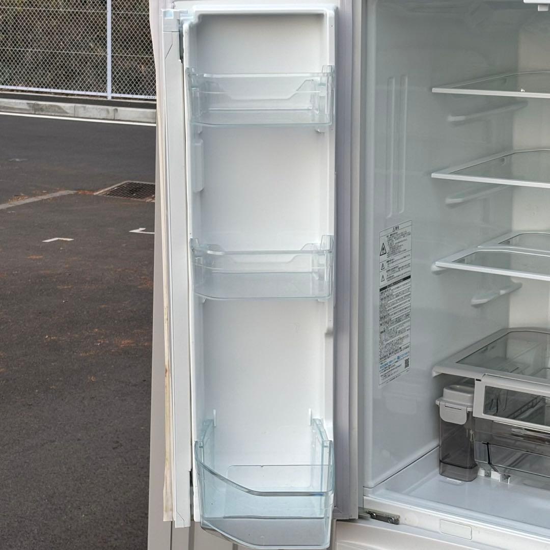 ＊ちゃめ 東芝 462L 6枚ドア 冷蔵庫 GR-P460FD(EW)