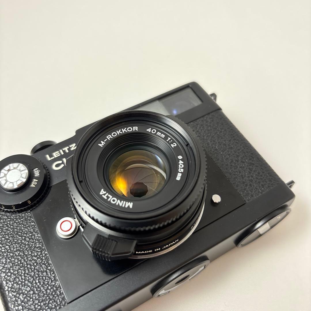 Leitz Minolta CL ＋ M-Rokkor 40mm f2 セット