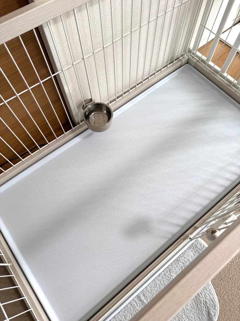 【美品】ウッディサークル　ホワイト120cm