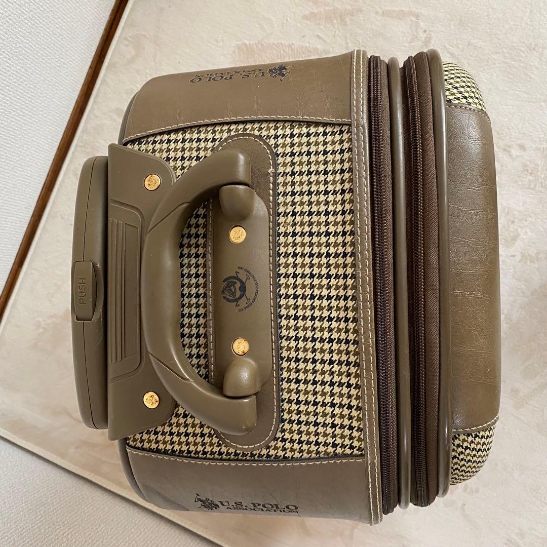 【廃盤希少品】US.POLO ASSN 千鳥格子　キャリーケース