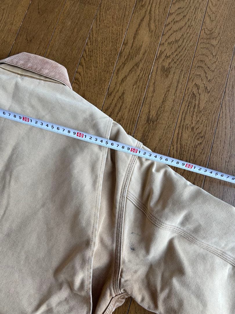 90〜00s カーハート デトロイトジャケット L相当 ベージュ